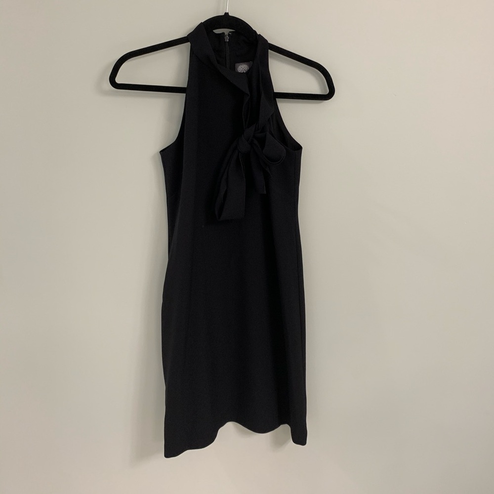 Black Vince Camuto dress with bow
